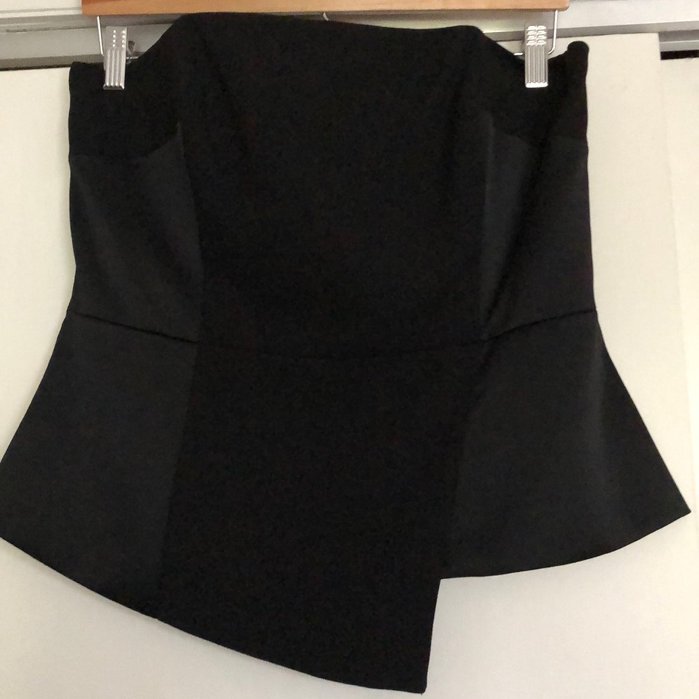 WHBM Black corset